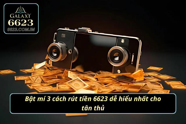 Bật mí 3 cách rút tiền tại 6623 dễ hiểu nhất